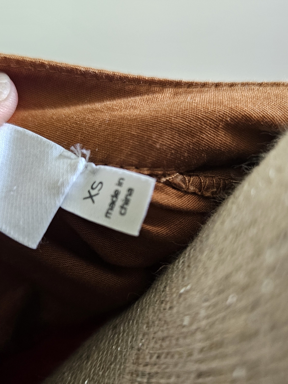 Astr Rust Brown Button-Front Mini Dress - Picture 5 of 7